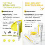 Celimax Retinal + Pore & Dark Spot Brightening Cream Duo